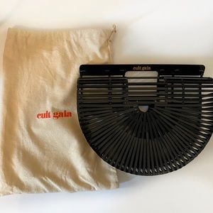 Cult Gaia - Gaia’s Black Acrylic Ark Bag